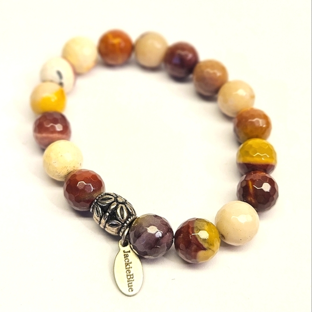 Jackie Blue Mookaite Bracelet
